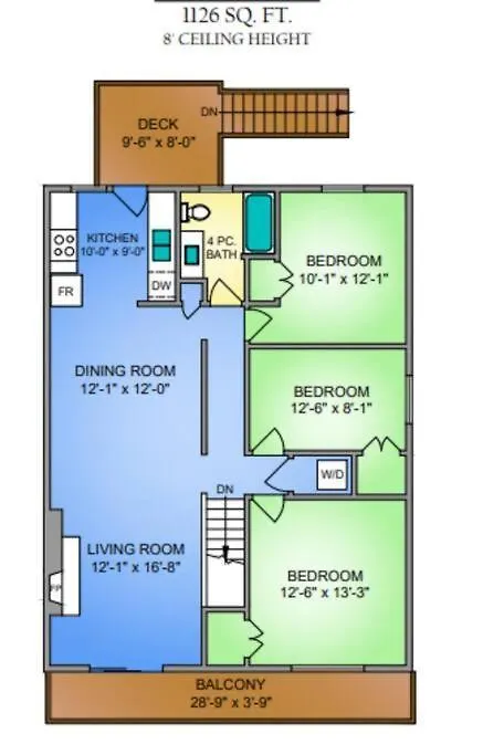 Newly Renovated 3 Bedroom Apartment Victoria